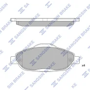 ������� ��������� ��������, �������� Sangsinbrake [SP1804] SP1804 ����