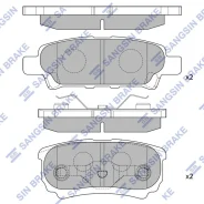������� ��������� ��������, ������ SP2111 Sangsin Brake SP2111 ����