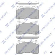 ������� GDB-3349 PM-3869 SP-2119 Sangsin Brake SP2119 ����