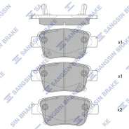 ������� ��������� ��������, ������ SP2184 Sangsin Brake SP2184 ����