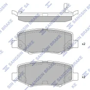 ������� ���������, ������ Sangsin Brake SP2186 SP2186 SP2186 ����