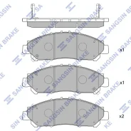 ������� �������� SP4361 04465-26440 Sangsin Brake SP4361 ����