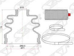 ������� ����� �������� Subaru Outback 03-09 B13/Suzuki Swift04-09 1.3L (2 ������. ������) C-1075 SAT ������� C-1075 | �������� �� ��, ������, 5 �����...
