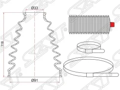 ������� ���� �������� Toyota Prado 96-08 SAT C1285 C1285 ����