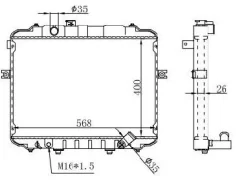 �������� Hyundai H100 93-03 / Porter 98-10 HY0011 ����