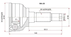 ������� �������, �� SAT MA-26 MA26 ����