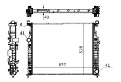 �������� Mercedes-Benz M-Class 05-11 / GL-Class 06-12 MB000505 ����