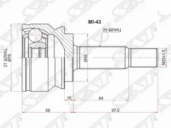 ������� �������, �� SAT MI-43 MI43 ����