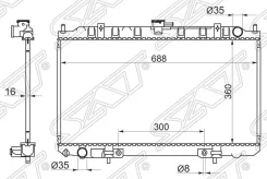 �������� Nissan AD 99-02 / Sunny 98-04 NS000116D ����