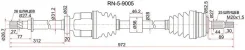 ������ � ����� Renault Duster 10-21 / Sandero 09-14 (�������/ ������), ������ �������� RN59005 ����