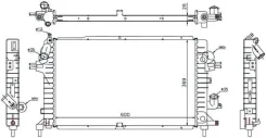 �������� Opel Astra 04-13 / Zafira 05-14 SGOP000604D2 ����