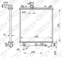 �������� Mazda Flair 12-17 / Nissan Roox 09-13 SK00032 ����