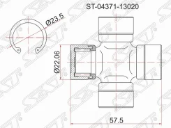 ���������� Toyota/Subaru NOAH/Forester -02 ������� SAT ST0437113020 ����