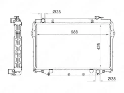 �������� Toyota Land Cruiser (J80) 89-97 ST100005 ����