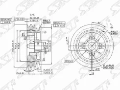 ���� ��������� Toyota LITE/Townace/TOWN/Masterace 2C/2CT 90-93 � ����������� SAT LITE / Townace / TOWN / Masterace 2C / 2CT 90-93 ST1340864080 ����