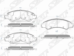 ������� ��������� (�������) Chevrolet Tahoe 06-21 / Cadillac Escalade 06-21 [178Satst19157524], �������� ST19157524 ����