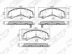 ������� ��������� (�������) Mazda Titan 00-07 / Toyota Dyna 99-, �������� ST1K013323ZA ����