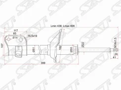 ������ �������� Subaru Forester 97-02 (�����), ����� ST20310FC050 ����