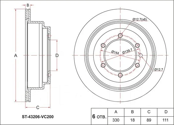 ���� ������ SAT ST-43206-VC200 ST43206VC200 ����
