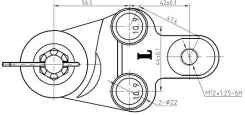 ������� ����� ������ fr toyota camry / aurion / lexus es240 / 350 06- lh SAT ST4334039545, �����/������ �������� ST4334039545 ����