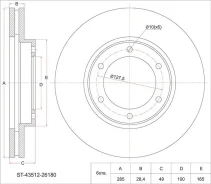 ���� ����. TY HiAce, Regius F ST4351226180 ����