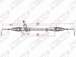 ����� ������� Mitsubishi ASX 10-20 / Outlander 05-22 (����� ����) ST4410A453 ����