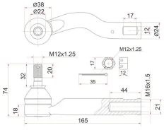 ���������� ������� SAT ST-45046-49125 ST4504649125 ����