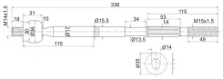 ���� ������� toyota caldina, wish 2wd 01- [ST4550329825] ST4550329825 ����