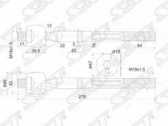 ���� �������, �� SAT ST-45503-39195 ST4550339195 ����