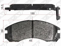 ������� ��������� ����� Mitsubishi Airtrek/Outlander 03-06 ST4605A717 ����