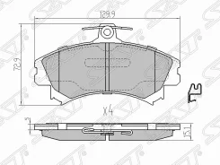 ������� ��������� (�������) Mitsubishi Carisma 95-04 / Colt 02-12, �������� ST4605A734 ����