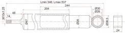 ����������� ������ Toyota Carina/Corona/Corolla/Sprinter 87-02 LH=RH, �����/������ ST4853180181 ����