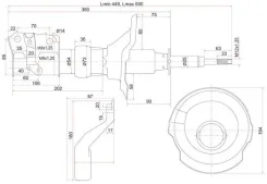 ������ �������� Honda Stream 00-06 (������), ������ ST51605S7AN06 ����