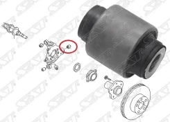 ���������� ������� ����������� ������ [2WD / 4WD] SAT ST55157AL500 ST55157AL500 ����