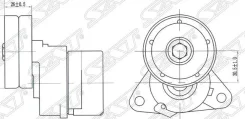 ���������� ����� Nissan/GM/OPEL Captiva/Winstorm/Antara/JUKE 06- SAT ST96435138 ����