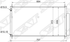�������� ������������ Honda Civic 11-17 STHD11394A0 ����