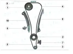 �������� ������ ���� ��� Nissan AD 06-16 / Juke 14-20 MR18DE; MR20DE TKNS270A ����