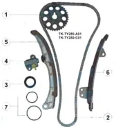 �������� ���� ��� toyota 1nz-fe / 1nz-fxe 04- SAT TKTY280M TKTY280M ����