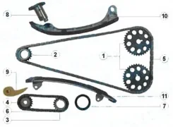 �������� ������ ���� ��� Toyota 1AZ-FE/2AZ-FE 01 SAT TKTY301E TKTY301E ����