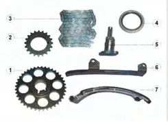 �������� ������ ���� ��� Toyota Land Cruiser (J80) 89-97 1FZF;1FZFE TKTY304A ����