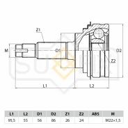 ���� �������� | ����� ����/��� | Sufix ST1102 ST1102 ����