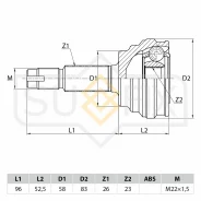���� �������� | ����� ����/��� | Sufix ST1104 ST1104 ����
