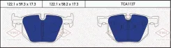 ������� ��������� BMW 5 (E60) 03- ����. Tatsumi TCA1137 ����
