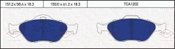������� ��������� FORD Fiesta 4/Fusion 01- �����. Tatsumi TCA1202 ����