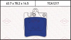 ������� ��������� ������ �������� �������� Mercedes BENZ W203C (2000) ATE / +ABS [178Tatsumitca1217] TCA1217 ����