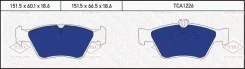 ������� ��������� �������� �������� MB W202, W210 95, C208 97 19.5�� [178Tatsumitca1226] TCA1226 ����