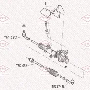 ���������� ������� ���� FORD Focus 1 98- ����. Tatsumi TEC1743R ����