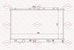�������� �������� Outlander (CU) (2003-2006) ���� [178Tatsumitga1021] TGA1021 ����