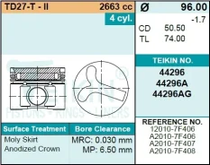 ������� ��������� Teikin 44296A STD (4��/����) Teikin 44296ASTD Teikin ���. 44296A-STD 44296ASTD ����