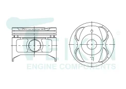 ������� TY 3S-FE 96- std mark2 Teikin 46667 std 46667std 46667STD ����